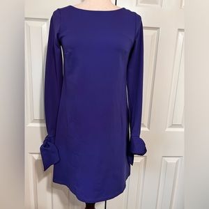 Susana Monaco Royal Blue bodycon Sleek Classy Cocktails Party Office dress SizeS